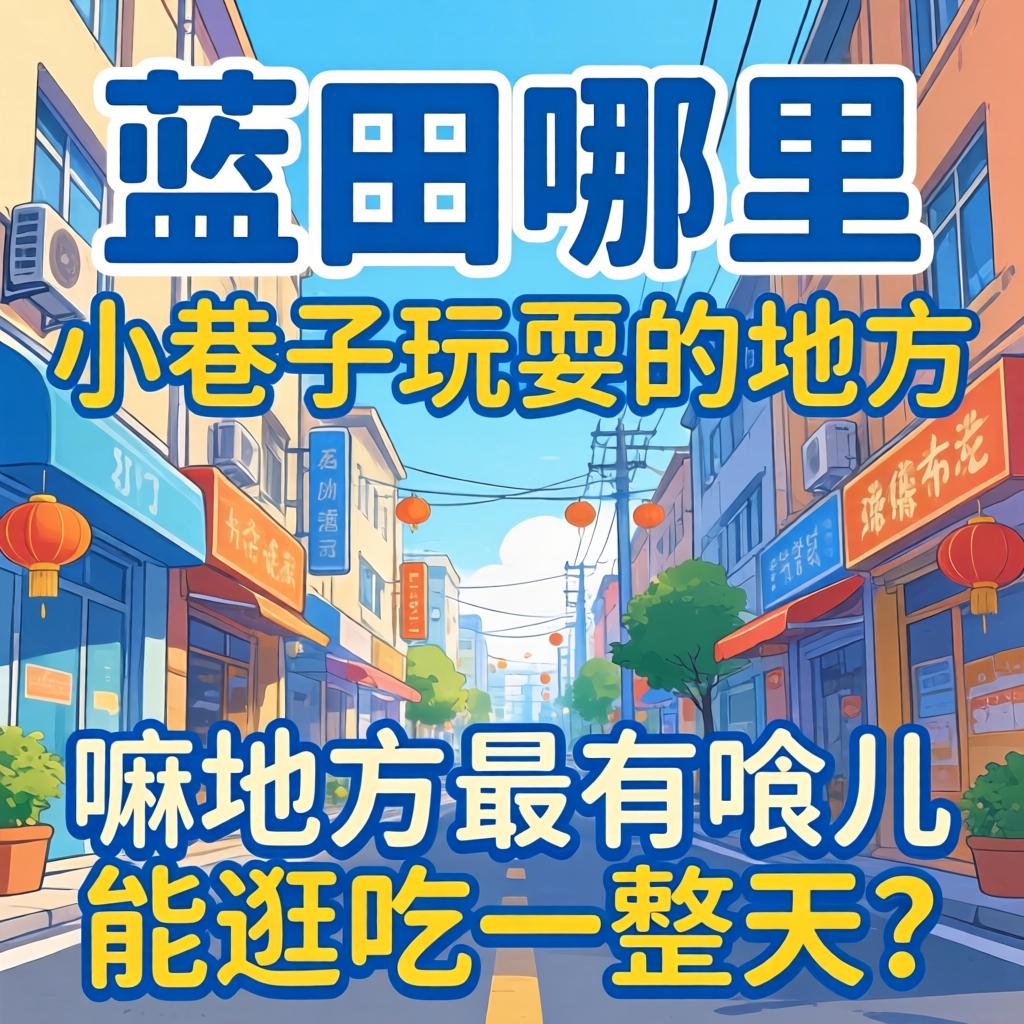 蓝田哪里有小巷子玩耍的地方?嘛地方最有哏儿能逛吃一整天?