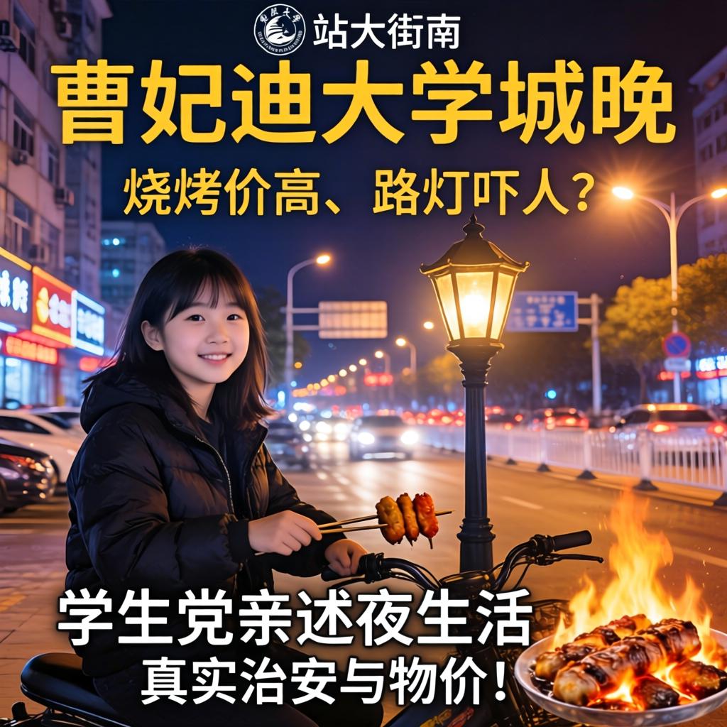 曹妃甸大学城晚上有站大街吗，烧烤价高、路灯吓人？学生党亲述夜生涯真实治安与物价！