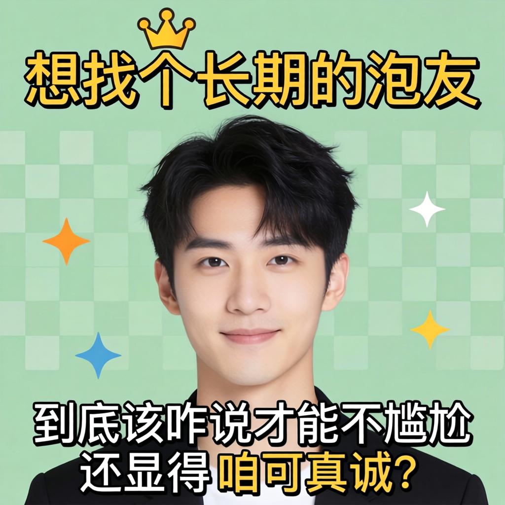 “想找个长期的泡友”到底该咋说才能不尴尬还显得咱可真诚？