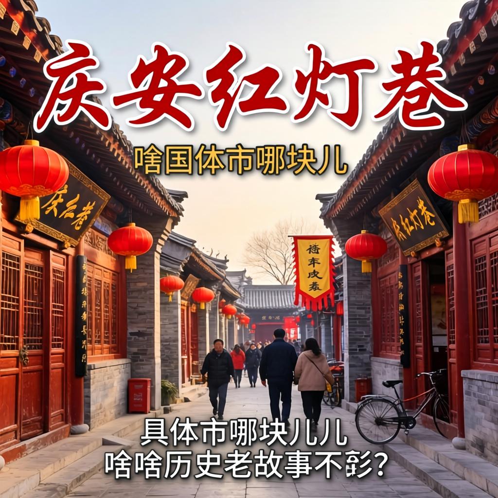 庆阳红灯巷在哪个位置具体在哪块儿，有啥历史老故事不？