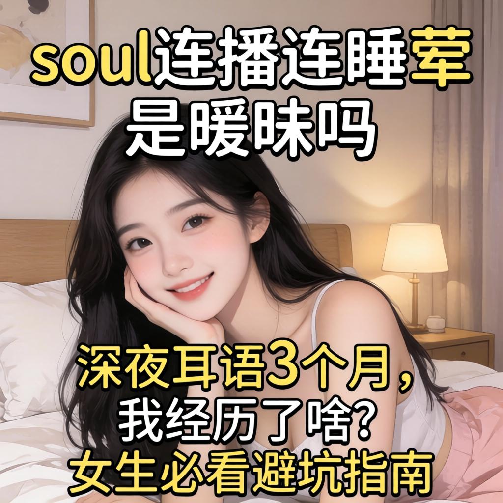 soul连麦连睡荤是暧昧吗，深夜耳语3个月，我经历了啥？女生必看避坑指南