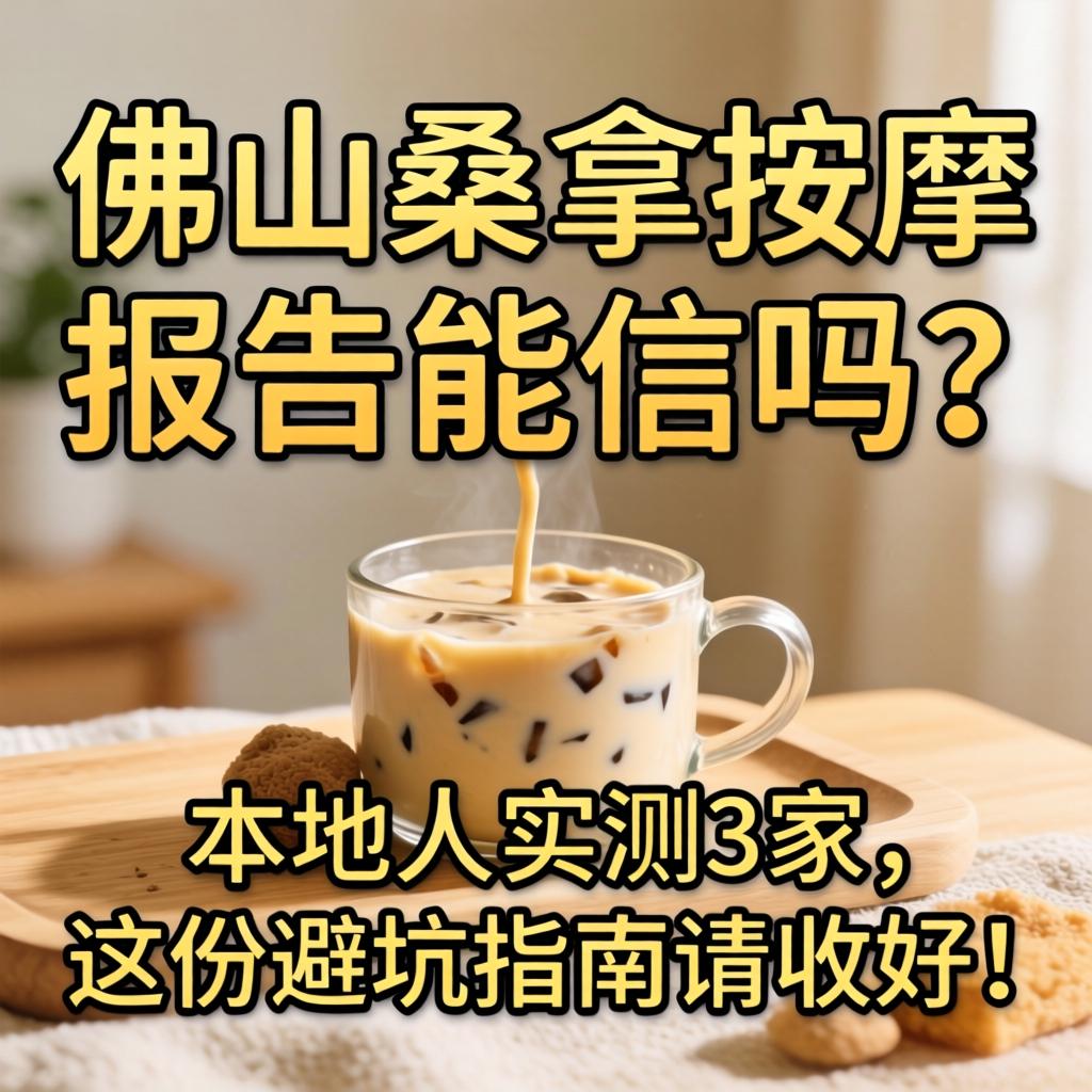 佛山桑拿按摩报告能信吗？本地人实测3家，这份避坑指南请收好！