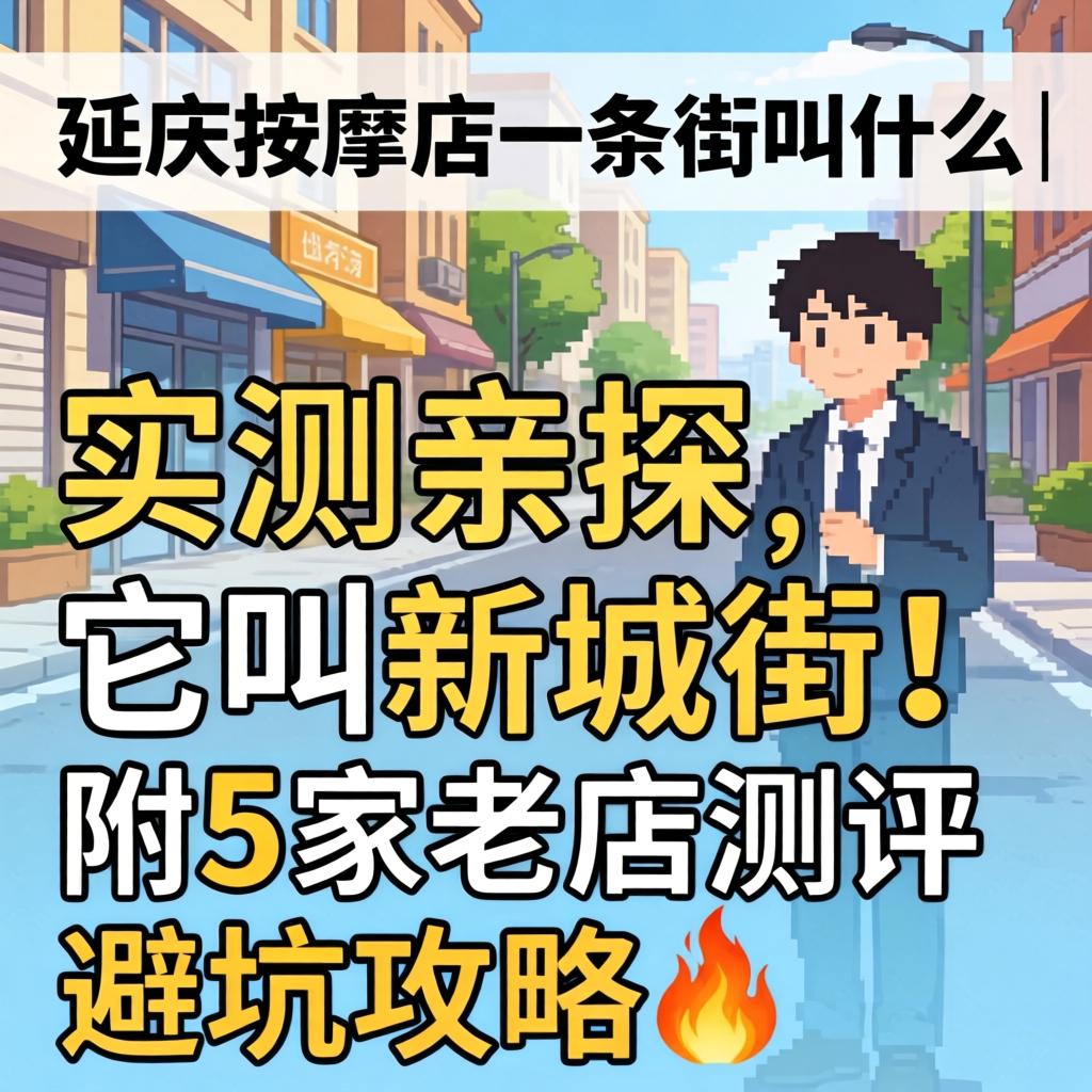 延庆推拿店一条街叫什么｜实测亲探，，，，，它叫新城街！附5家老店测评与避坑攻略?