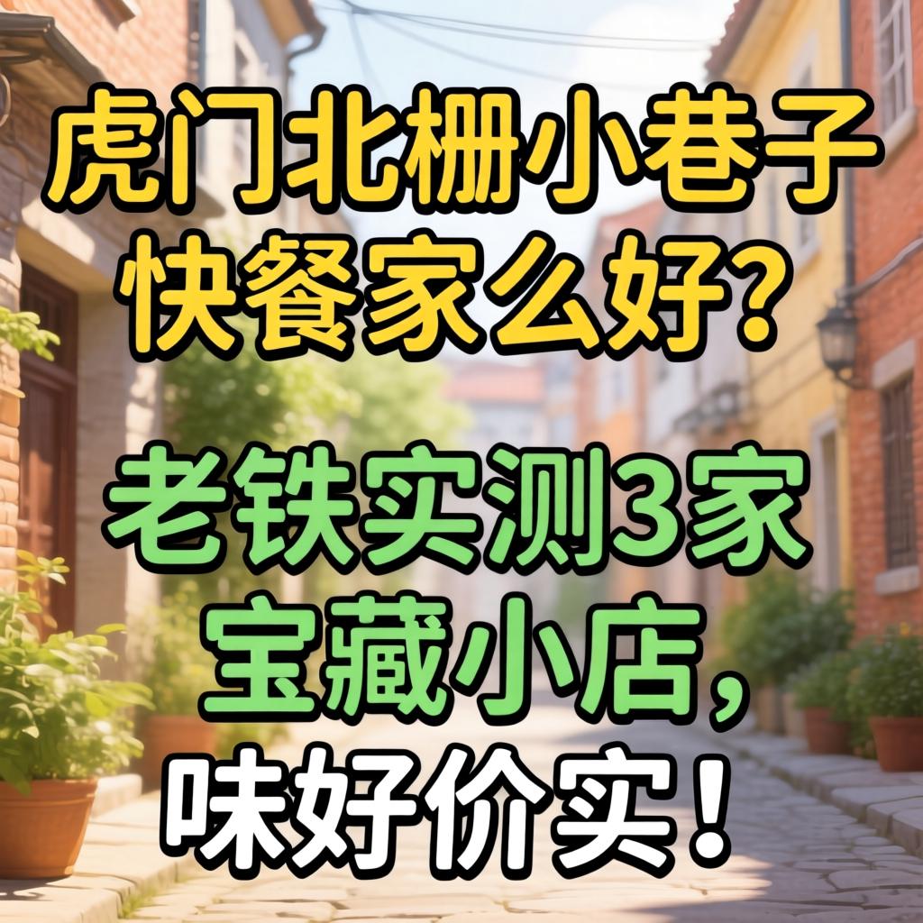 虎门惫丐幼小路快餐哪家好？老铁实测3家宝藏幼店，味好价实！