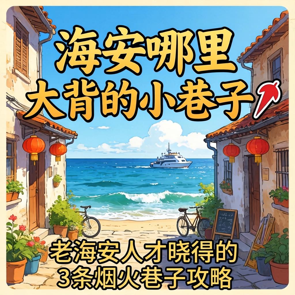 海安哪里有大背的幼小路?老海安人才知晓的3条烟火小路攻略