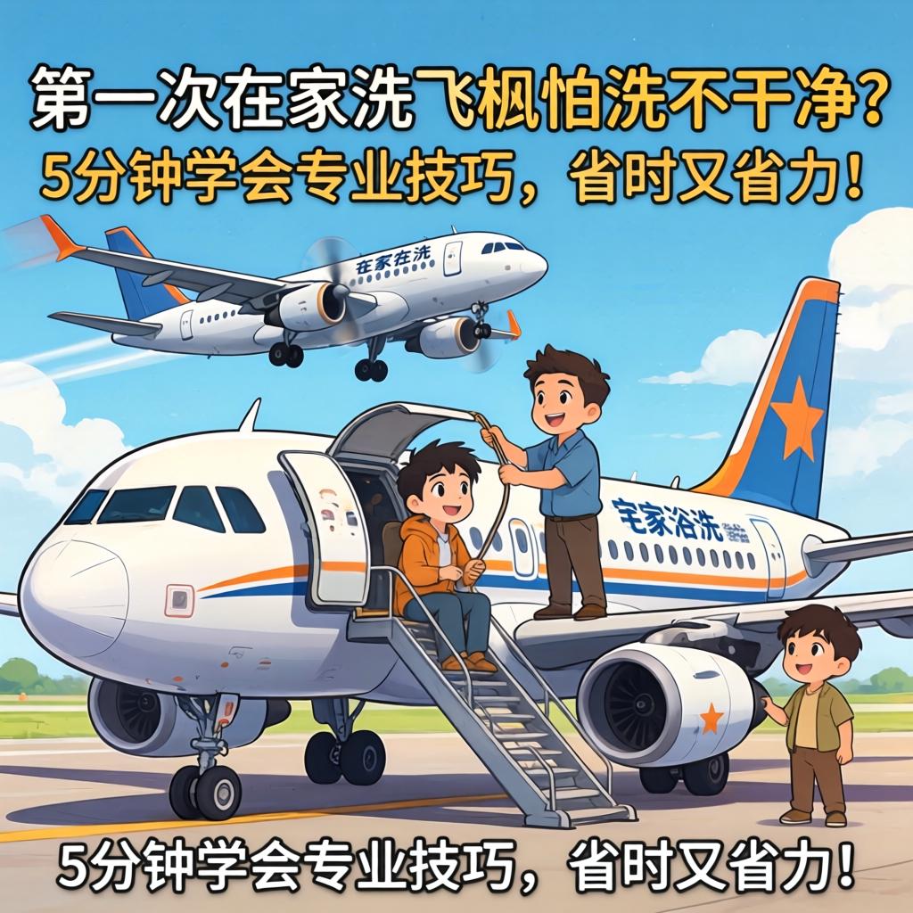 足浴洗飞机具体过程，第一次在家洗飞机怕洗不干净？5分钟学会专业技巧，省时又省力！