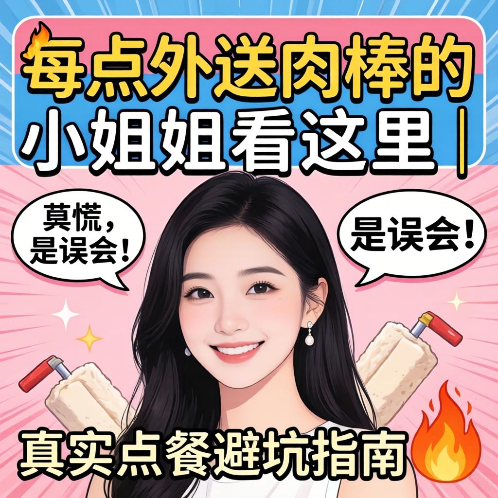 想点表送肉棒的幼姐姐看这里｜莫慌，是误会！真实点餐避坑指南?