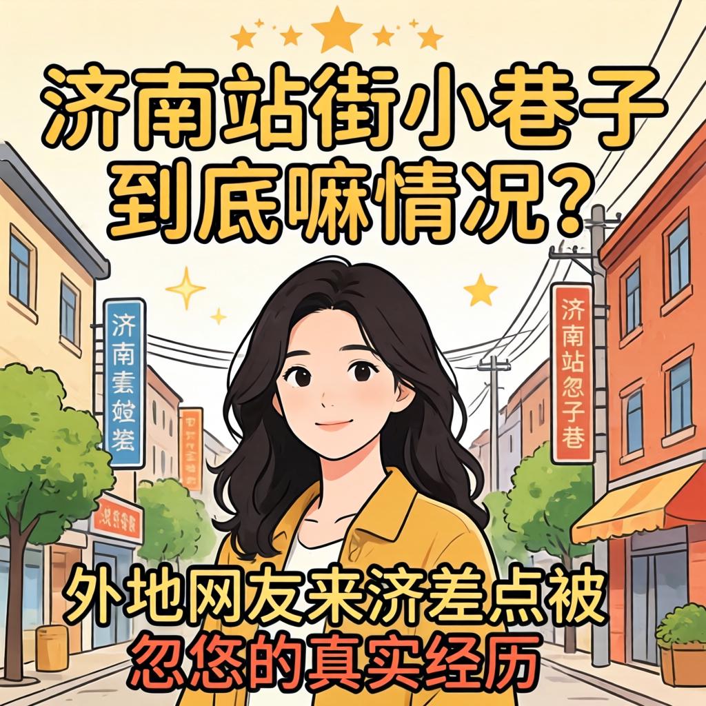 济南站街小巷子到底嘛情况？外地网友来济差点被忽悠的真实经历分享