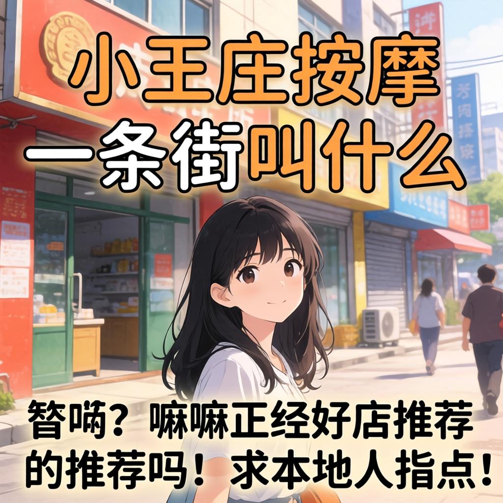 小王庄推拿一条街叫什么？？？有嘛正经好店推荐吗？？？求外地人指点！
