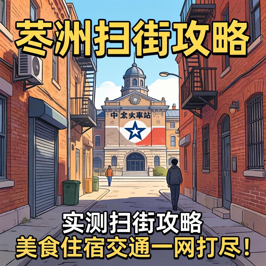 德州火车站后面的巷子 | 实测扫街攻略，美食住宿交通一网打尽！