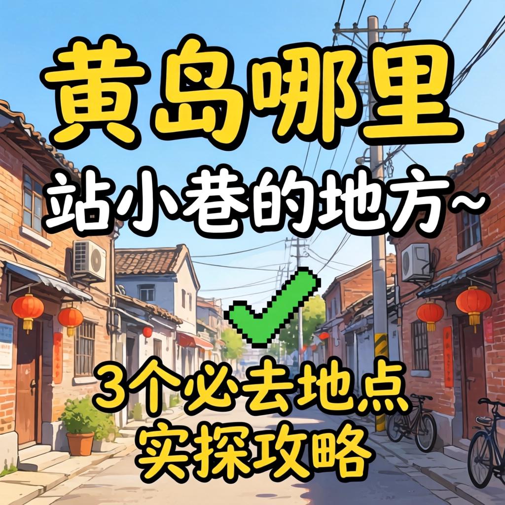 黄岛那里有站小巷的地方_3个必去所在实探攻略