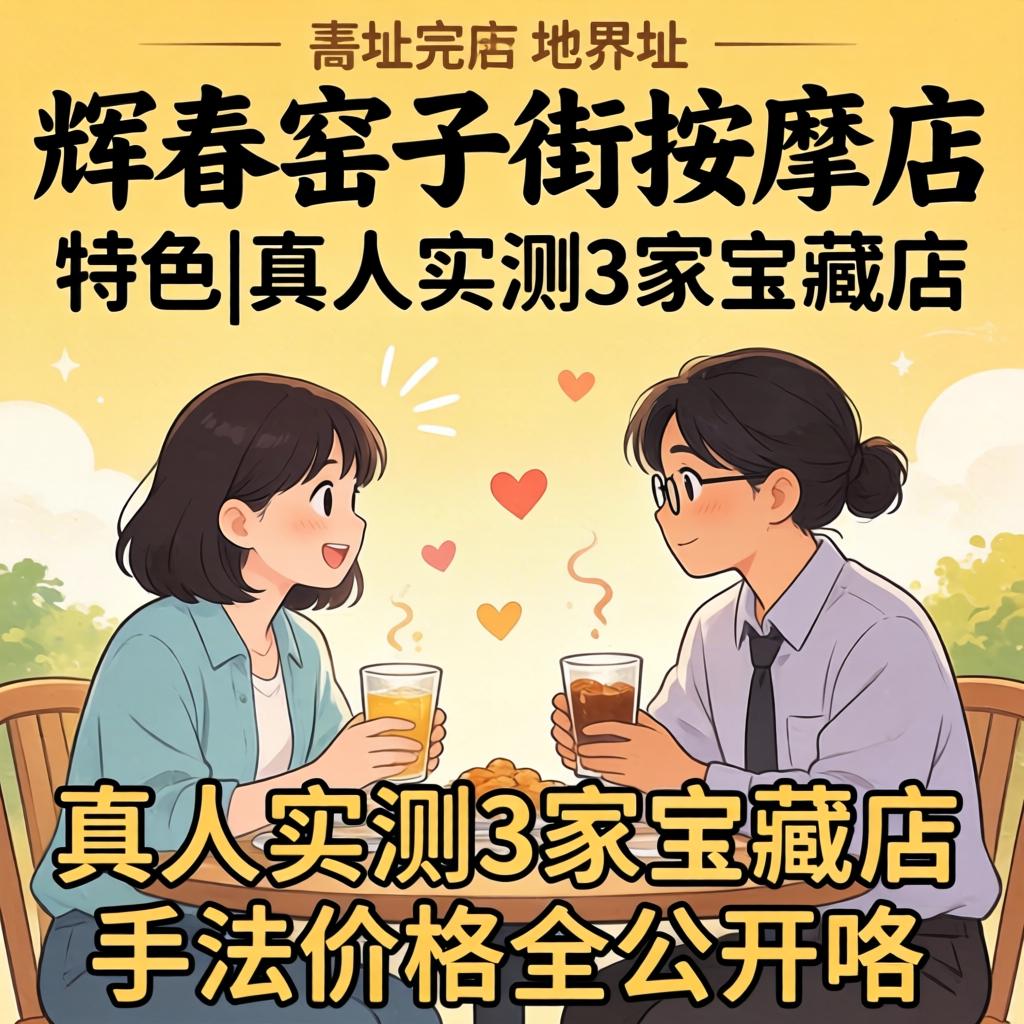 珲春窑子街按摩店地址和特色|真人实测3家宝藏店,手法价格全公开咯