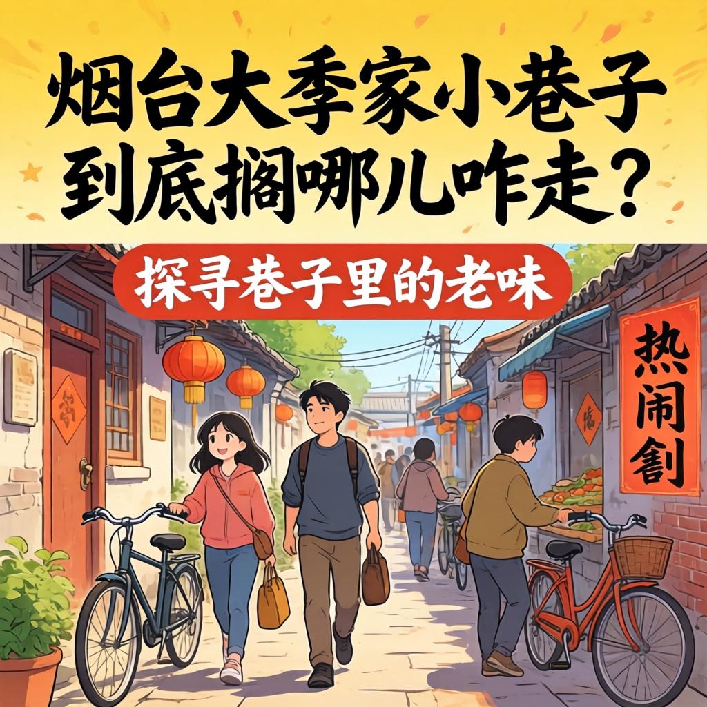 烟台大季家小巷子到底搁哪儿咋走？探寻巷子里的老味和热闹