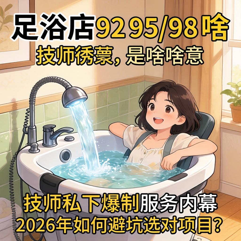 足浴店92/95/98是啥意思，技师暗里爆料服务黑幕，2026年若何避坑选对项目？