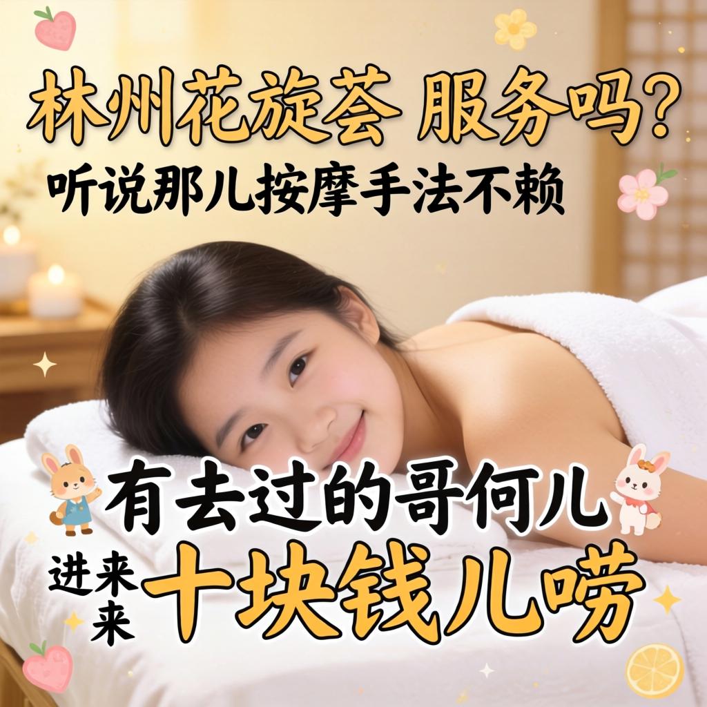 林州花旋荟有服务吗？听说那儿推拿手法不赖，有去过的哥们儿进来唠十块钱儿的呗