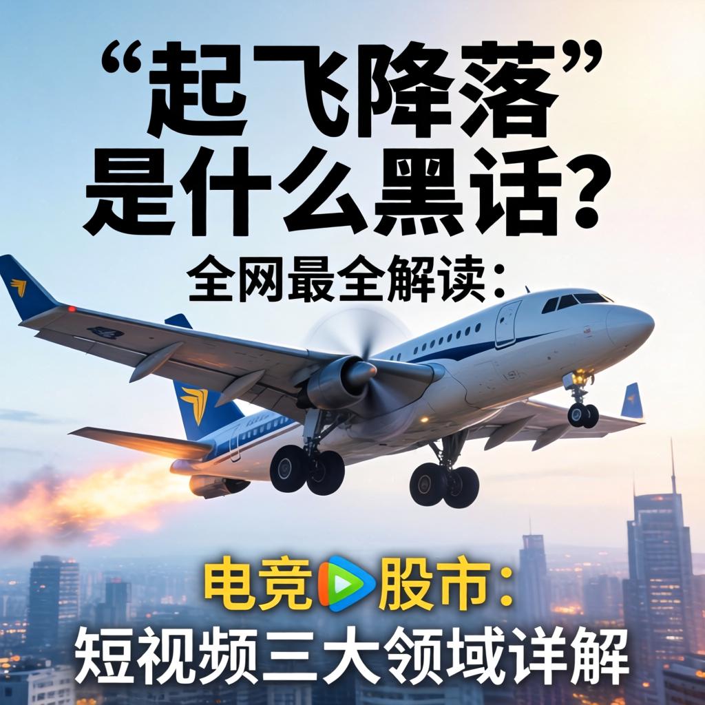 起飞降落是什么黑话?全网最全解读:电竞、股市、短视频三大领域详解