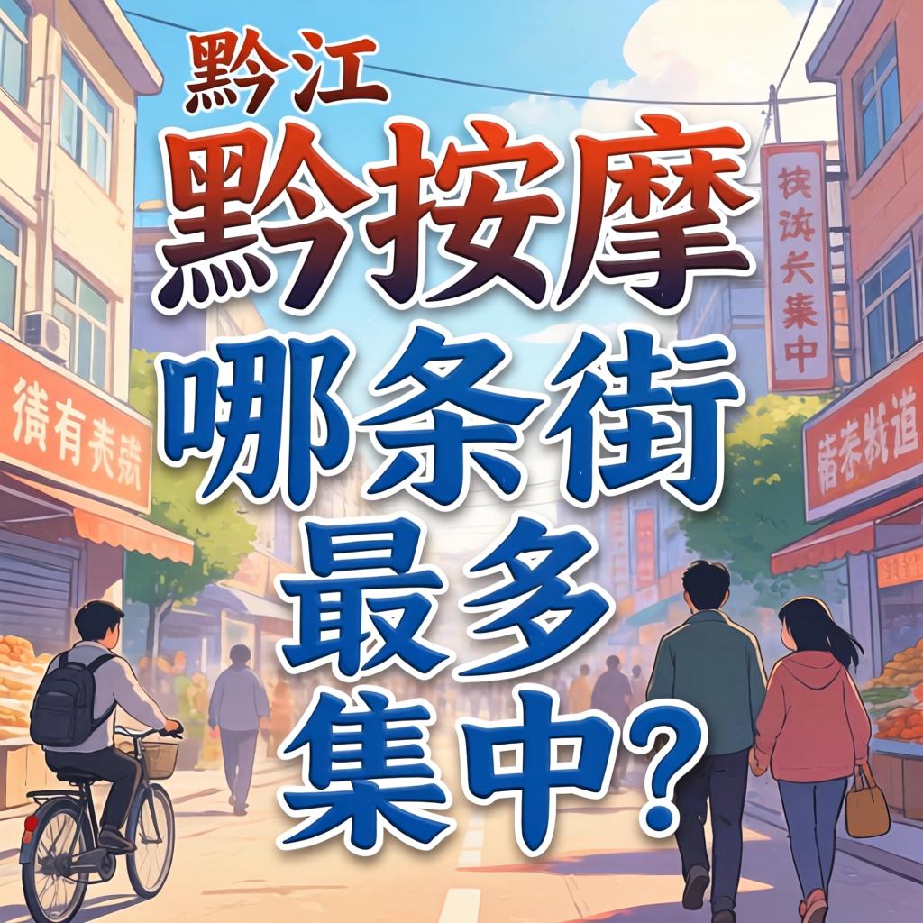 黔江按摩哪条街最多最集中？