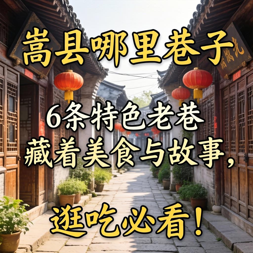 嵩县哪里有巷子？这6条特色老巷藏着美食与故事，逛吃必看！