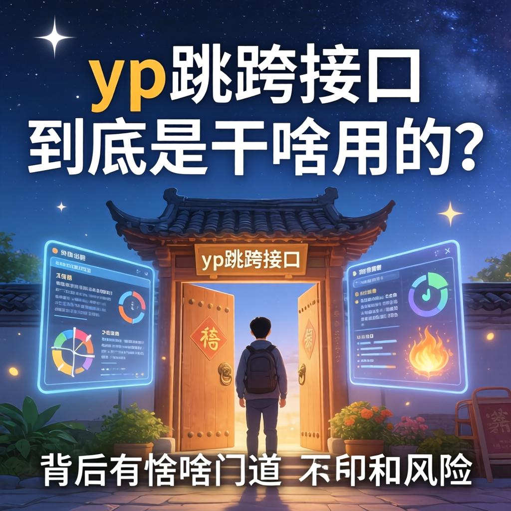 yp跳转接口到底是干啥用的？背后有啥门道和风险？