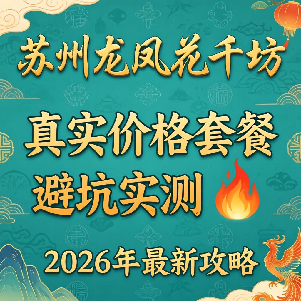 苏州龙凤花千坊|真实价格套餐与避坑实测?2026年最新攻略