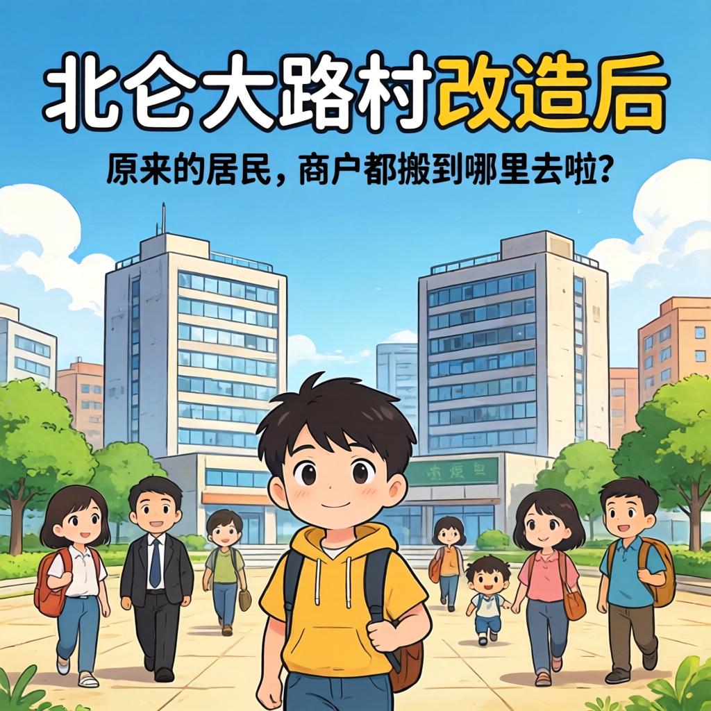 北仑亨衢村刷新后，，，，原来的住民和商户都搬到那里去啦？？？？