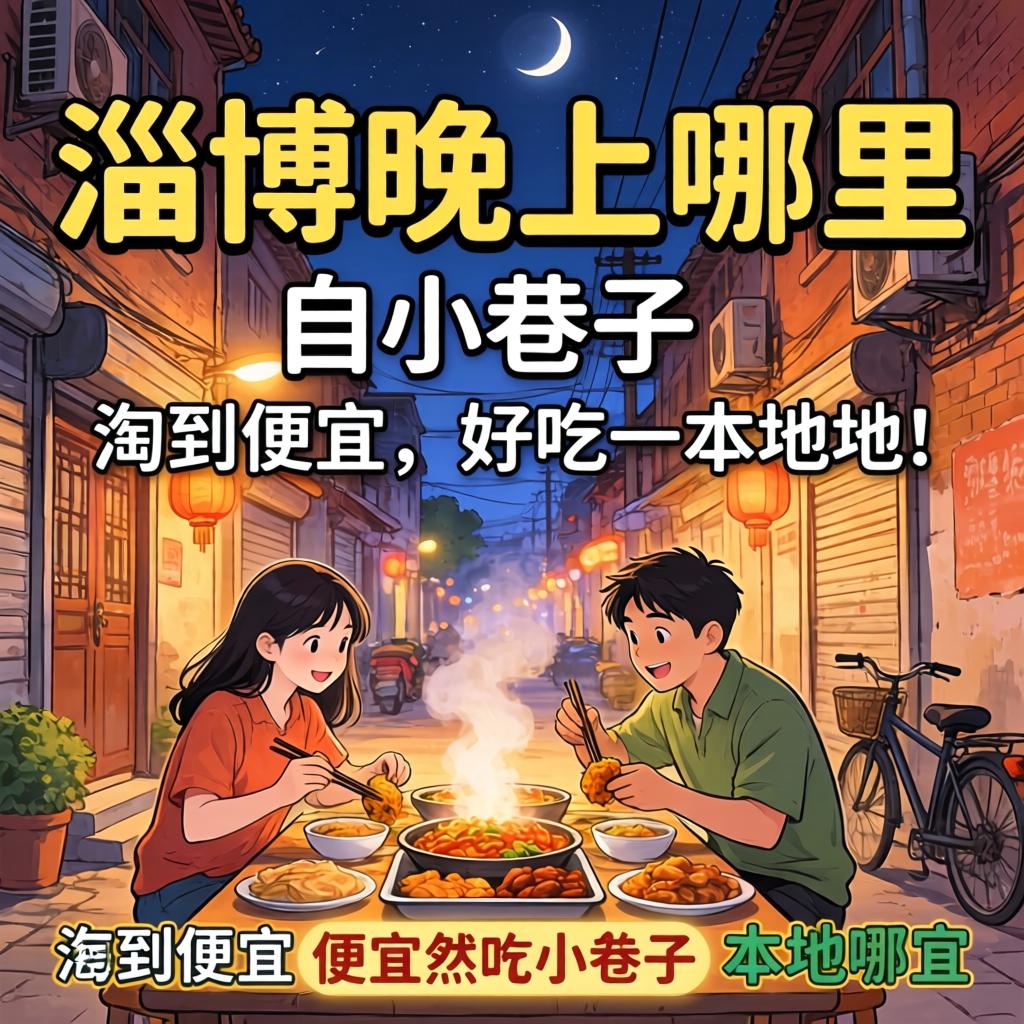 淄博晚上那里有小巷子能淘到自制又好吃的外地小吃？？？