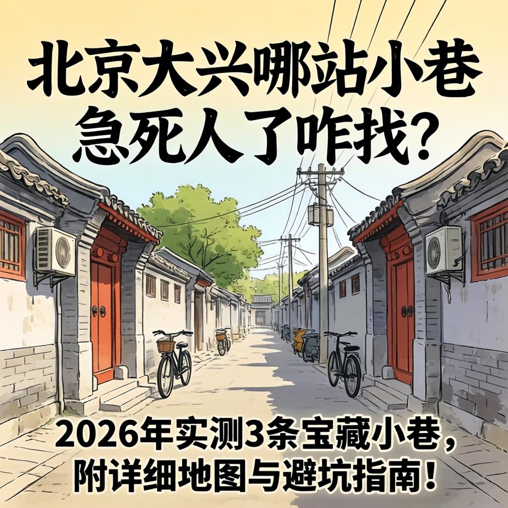 北京大兴哪有站小巷的，急死人了咋找？2026年实测3条宝藏小巷，附详细地图与避坑指南！