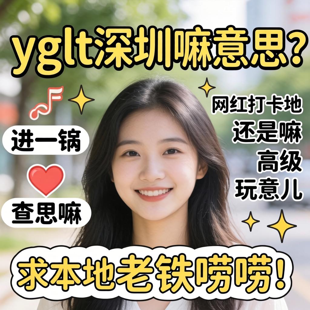 yglt深圳嘛意思？是网红打卡地还是嘛高级玩意儿？求本地老铁唠唠！