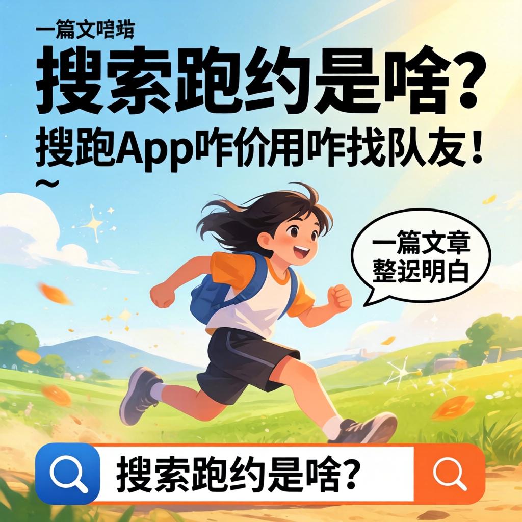 搜索跑约是啥？一篇文章整领略，搜跑App咋用咋找队友！