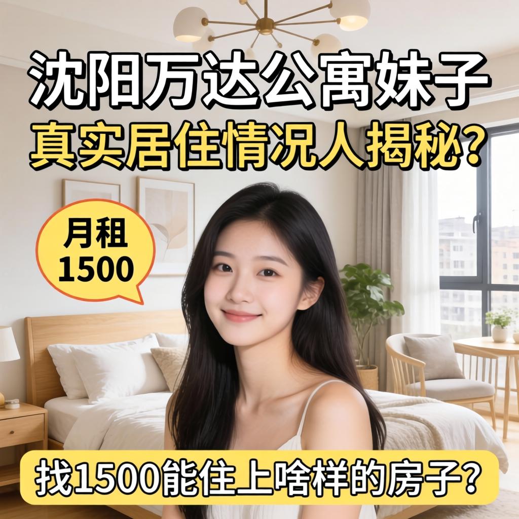沈阳万达公寓妹子，真实居住情况大揭秘？月租1500能住上啥样的房子？
