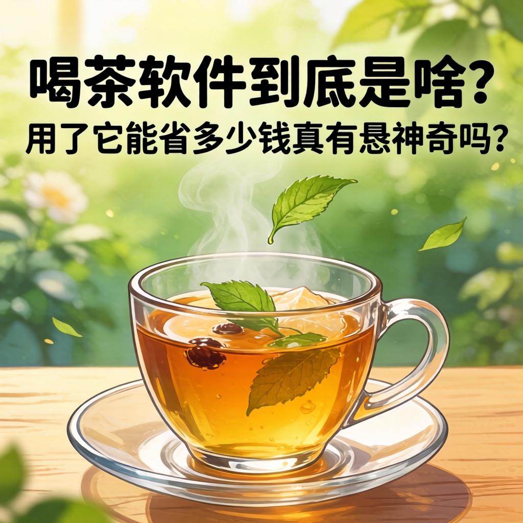 喝茶软件到底是啥？用了它能省几多钱真有恁神奇吗？