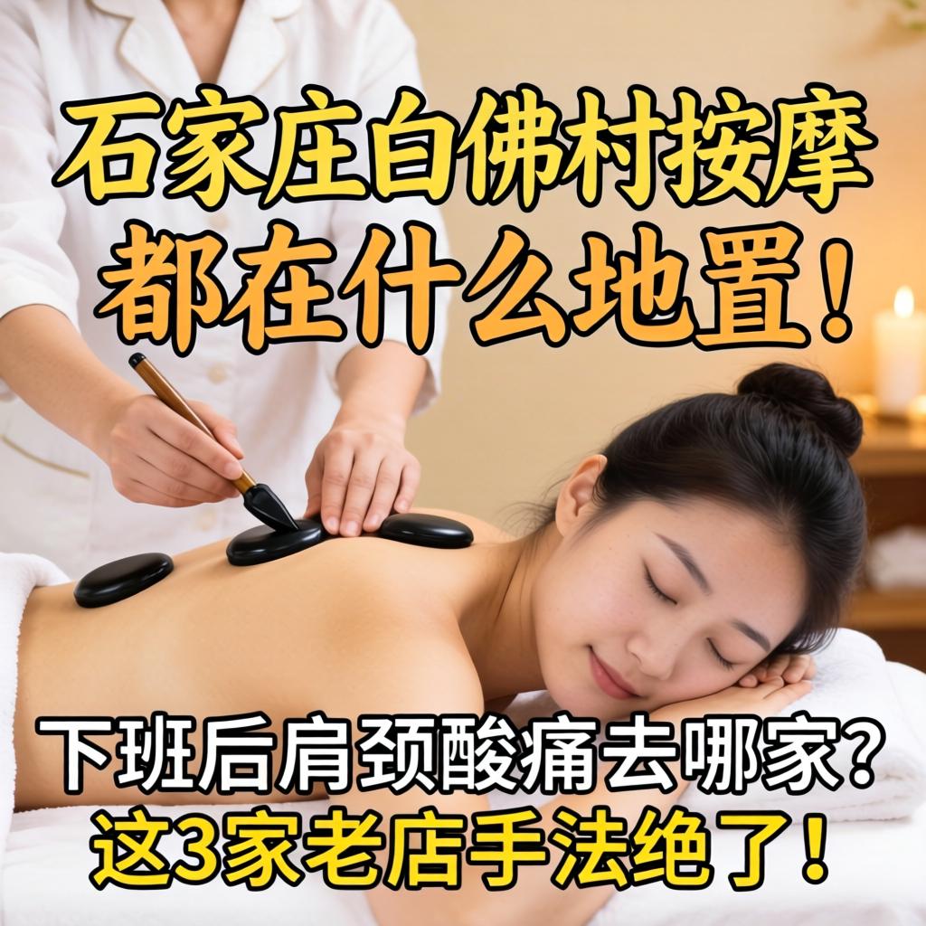 石家庄白佛村按摩的都在什么位置，下班后肩颈酸痛去哪家？这3家老店手法绝了！