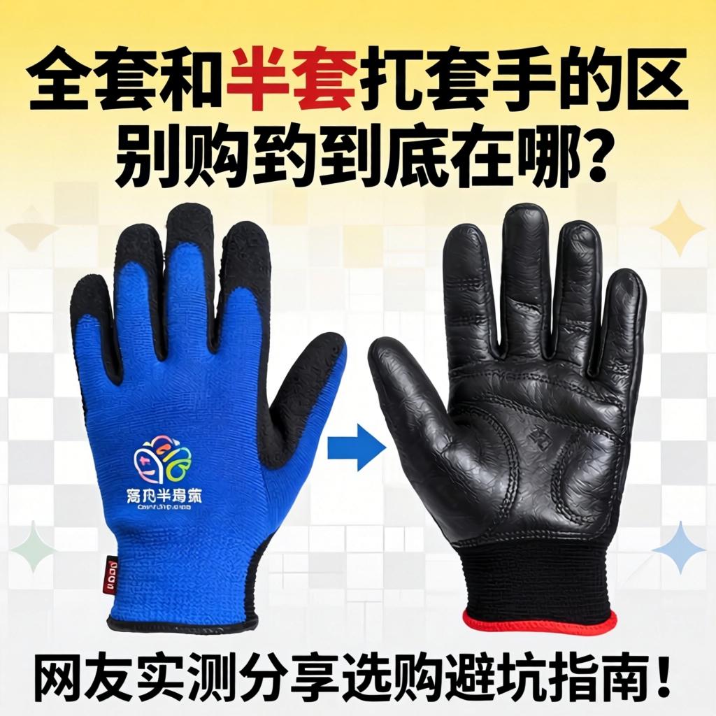 全套和半套手套的区别到底在哪？网友实测分享选购避坑指南！