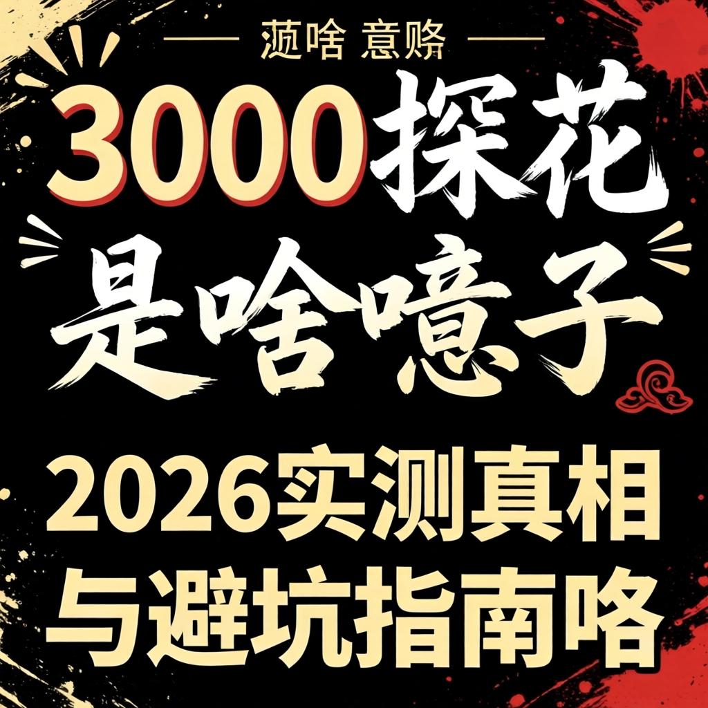 3000探花_是啥子意思？2026实测真相与避坑指南咯