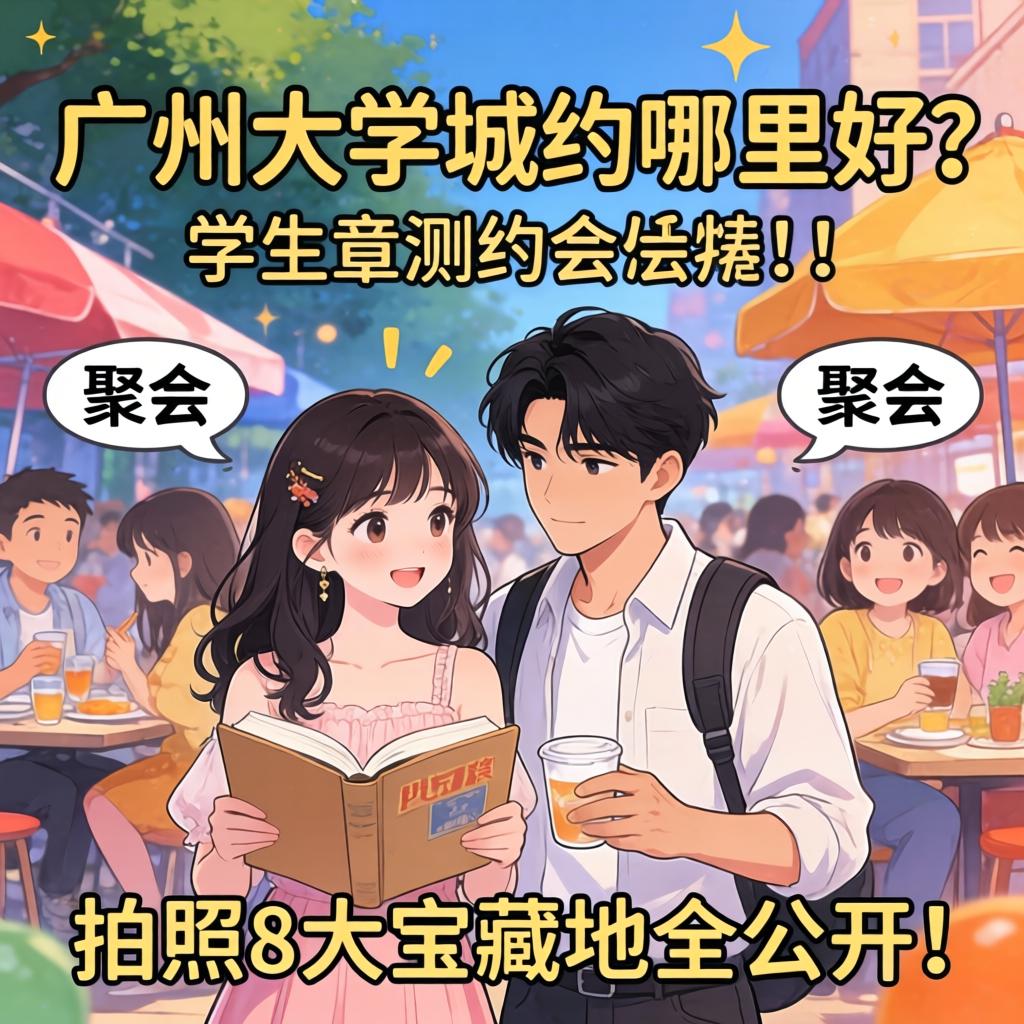 广州大学城约哪里好？学生实测约会、聚会、拍照8大宝藏地全公开