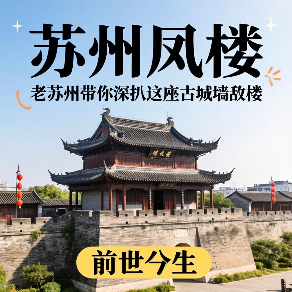 苏州凤楼具体是啥？在哪咋去？老苏州带你深扒这座古城墙敌楼的前世今生