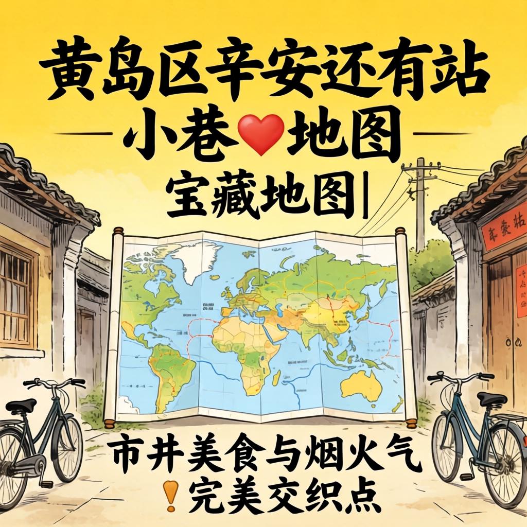 黄岛区辛安还有站小巷的宝藏地图|市井美食与烟火气的完美交织点