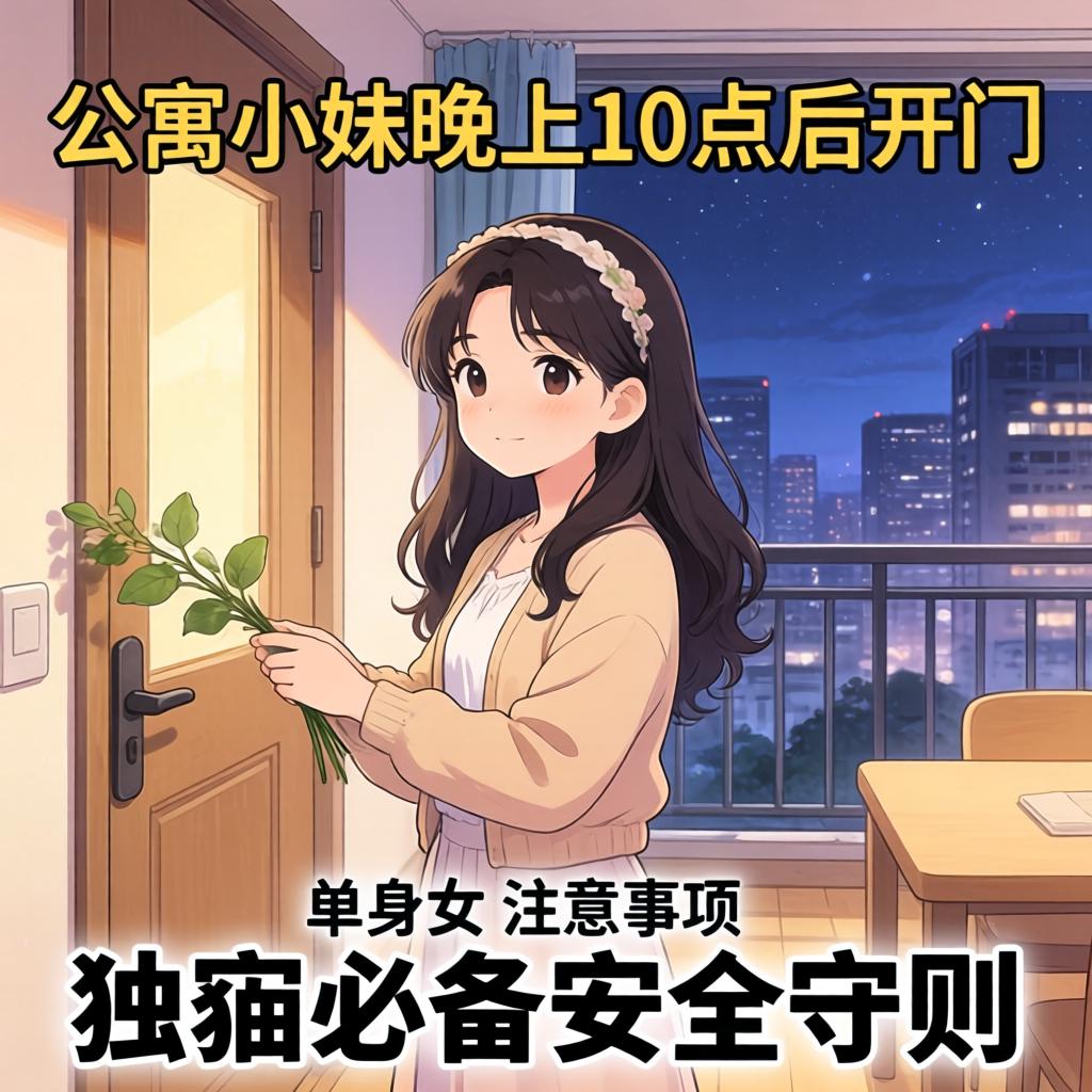 公寓幼妹晚上10点后开门确当苦衷项，单身女性独居必备安全守则