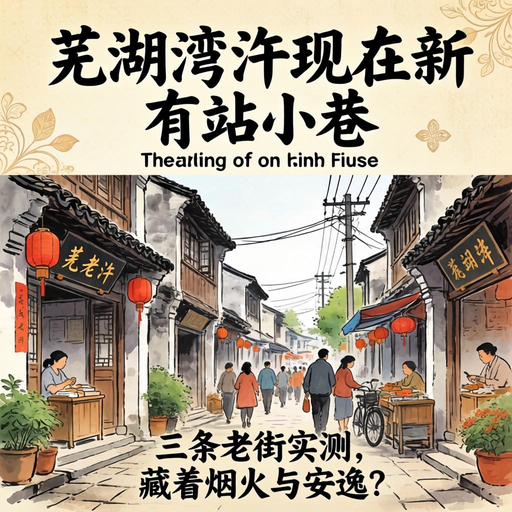 芜湖湾沚现在哪有站小巷的，三条老街实测，藏着烟火与安逸？