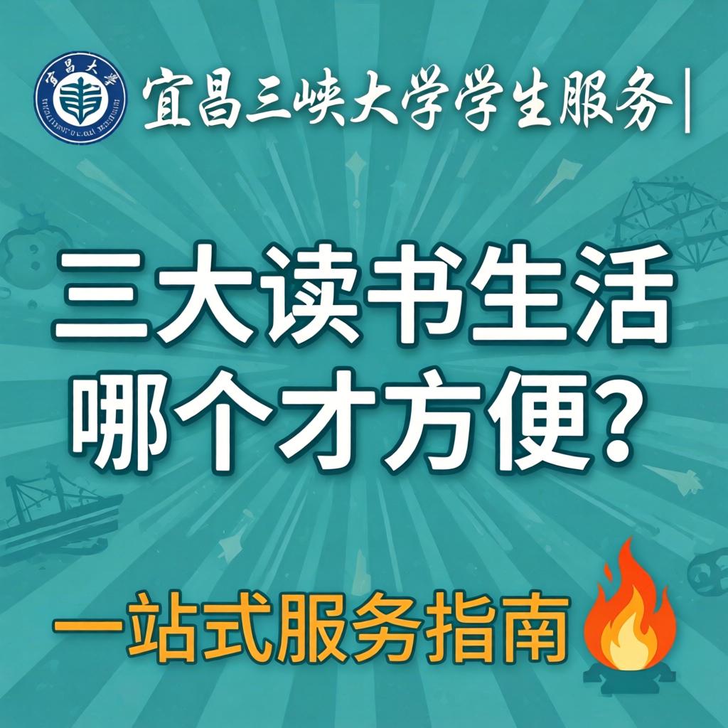 宜昌三峡大学学生效劳|在三大念书生涯啷个才利便？？？？一站式效劳指南?