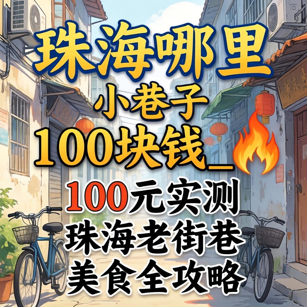 珠海哪里有小巷子100块钱的_?100元实测珠海老街巷美食全攻略
