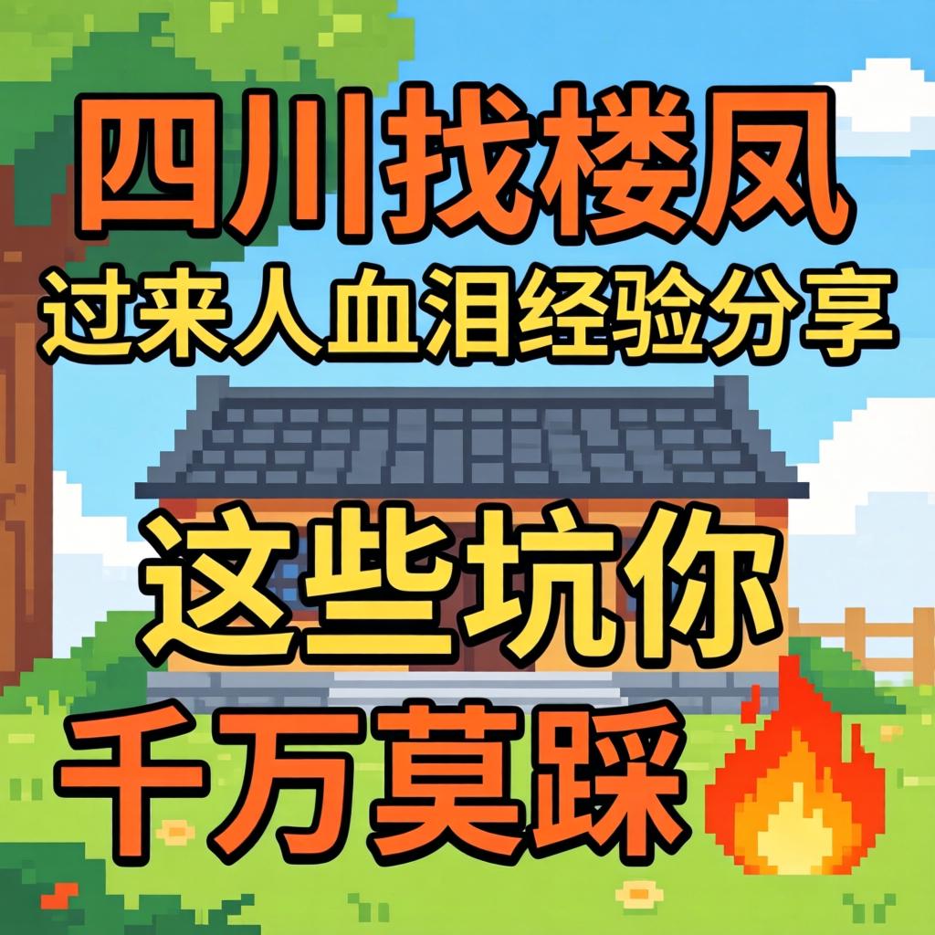 四川找楼凤_过来人血泪经验分享，这些坑你千万莫踩?