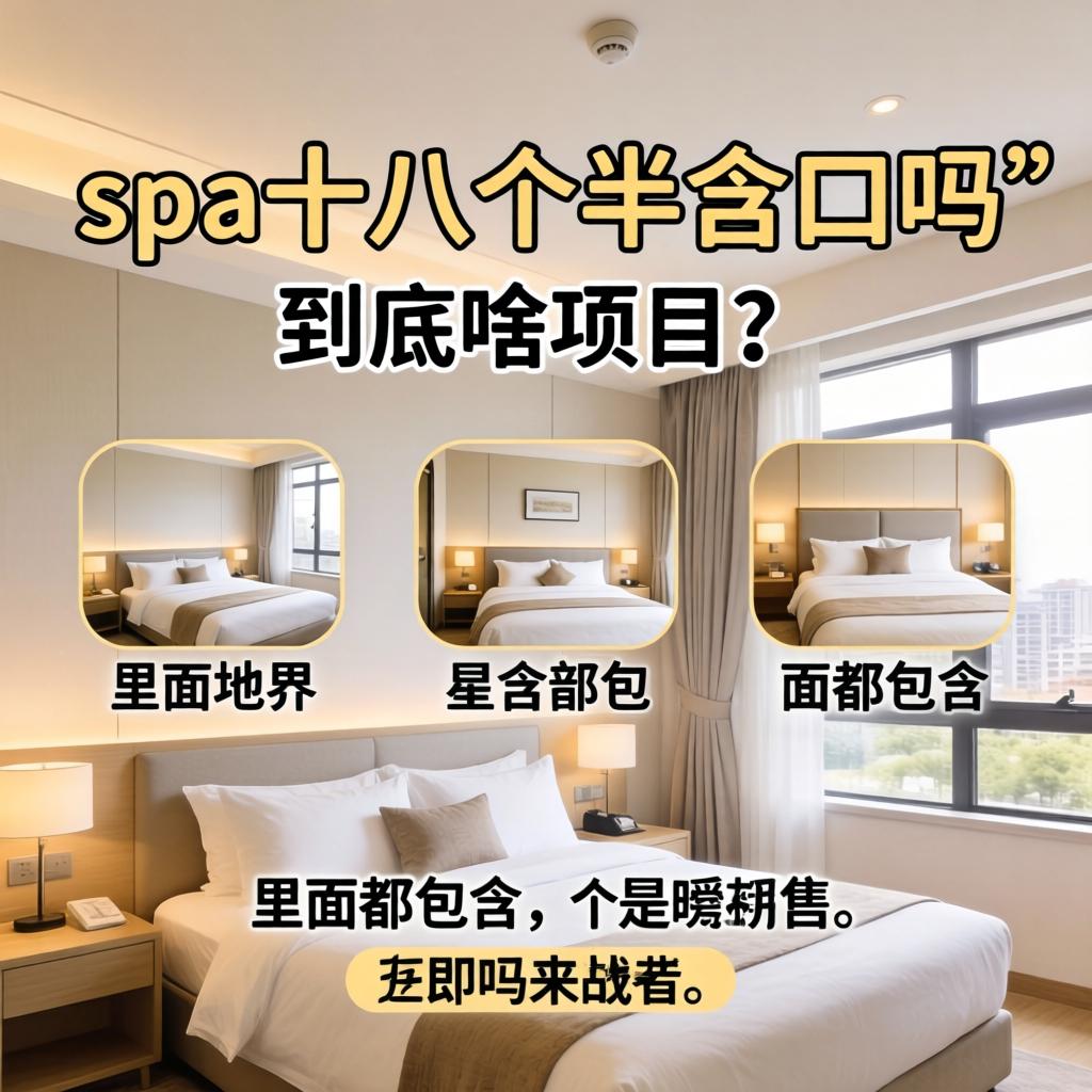 “spa十八个半含口吗”到底是啥项目？里面都包含哪些具体服务？