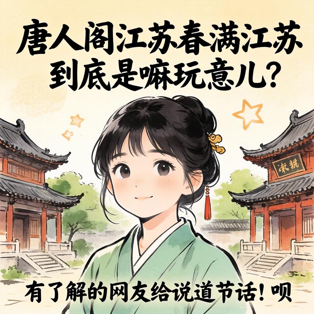 唐人阁江苏春满江苏到底是嘛玩意儿？有了解的网友给说道说道呗！