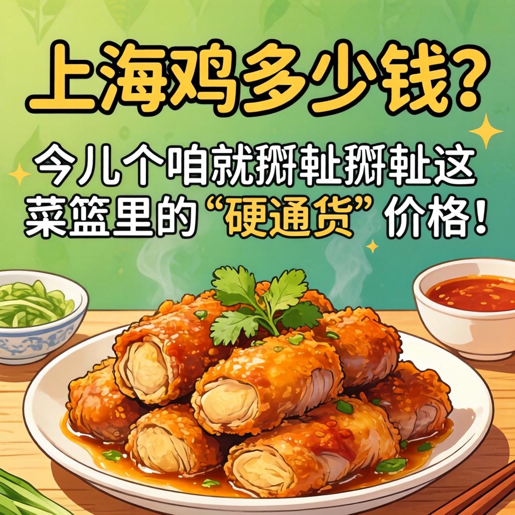 上海鸡几多钱？今儿个咱就掰扯掰扯这菜篮子里的“硬通货”价值！