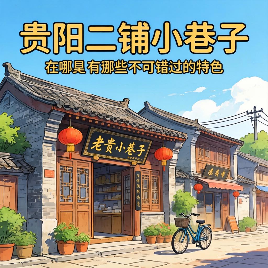 对于想体验老贵阳风情的游客来说，贵阳二铺小巷子具体位置在哪？它有哪些不可错过的特色？