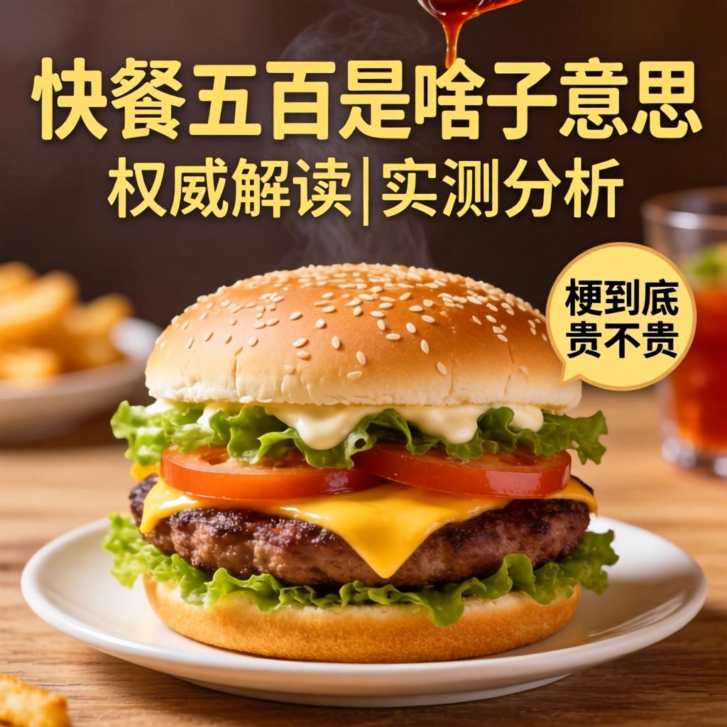 快餐五百是啥子意思 | 权威解读|实测分析 这个梗到底贵不贵