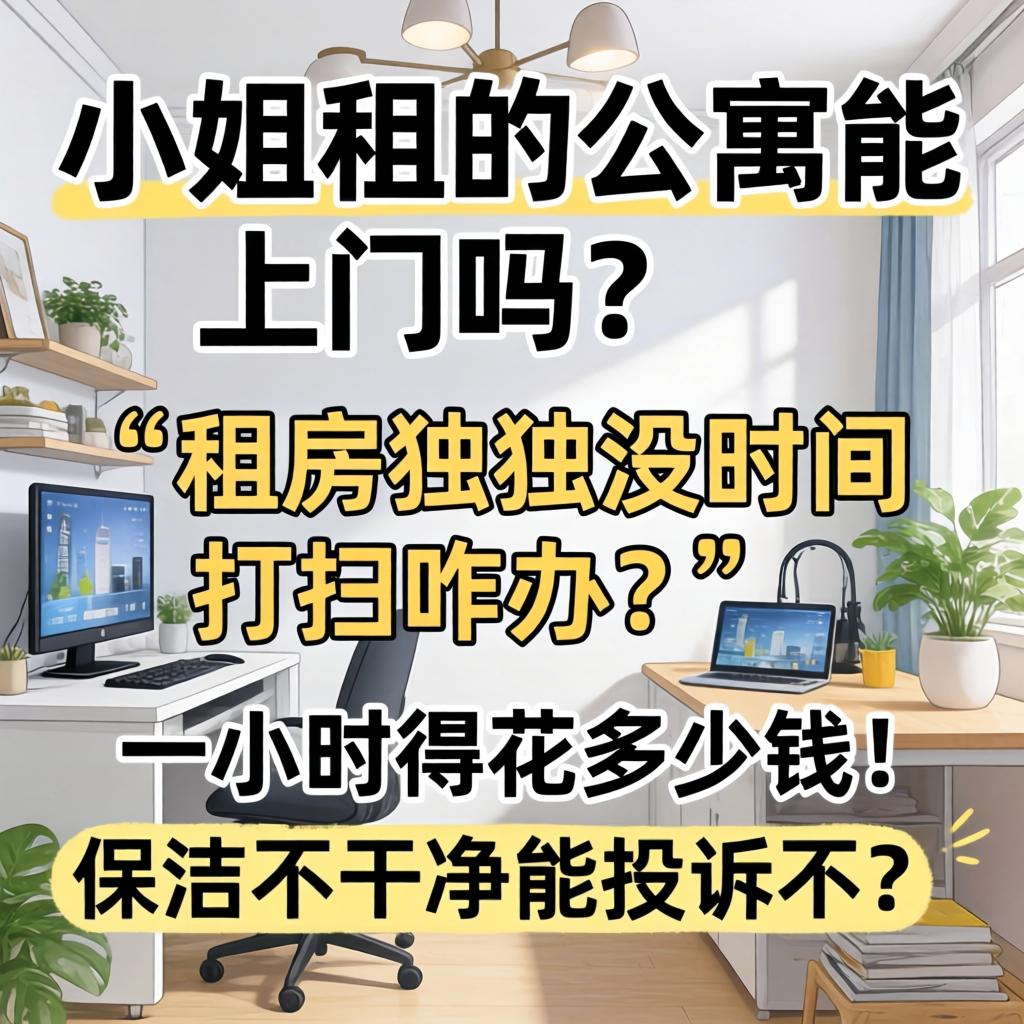 幼姐租的公寓能上门吗，租房独居没功夫打扫咋办？一幼时得花几多钱？保洁不干净能投诉不？