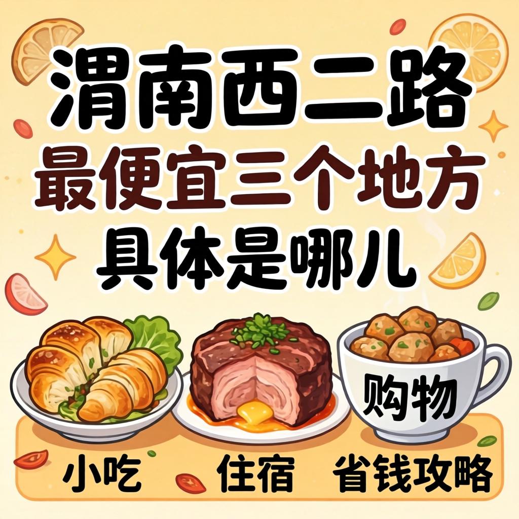 渭南西二路最便宜三个处所具体是哪儿？幼吃、住宿、购物省钱攻略