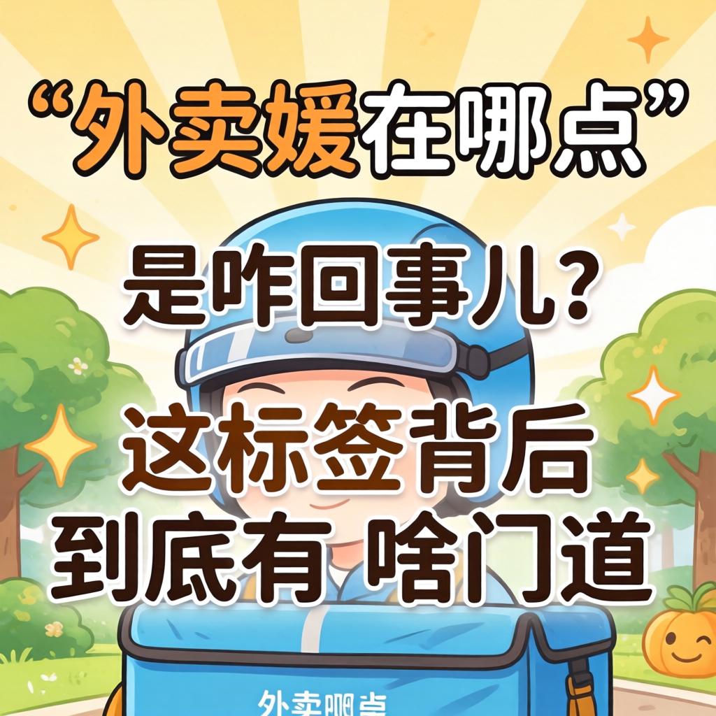 “外卖媛在哪点”是咋回事儿？这标签背后到底有啥门道？